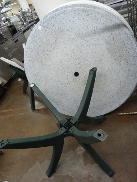 lot 112 image: 45 Patio Table with Base