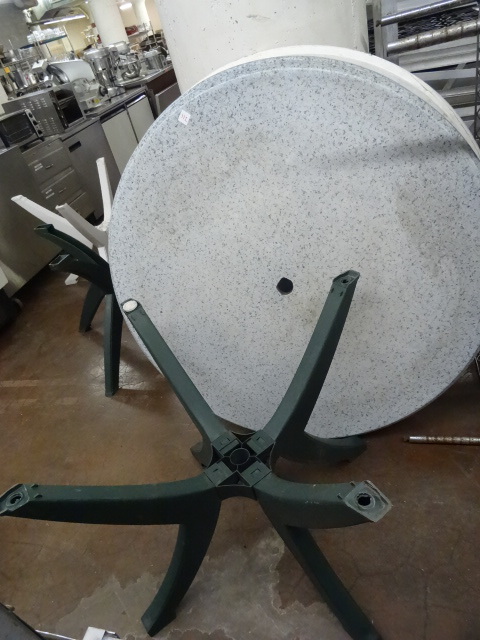 lot 113 image: 45 Patio Table with Base