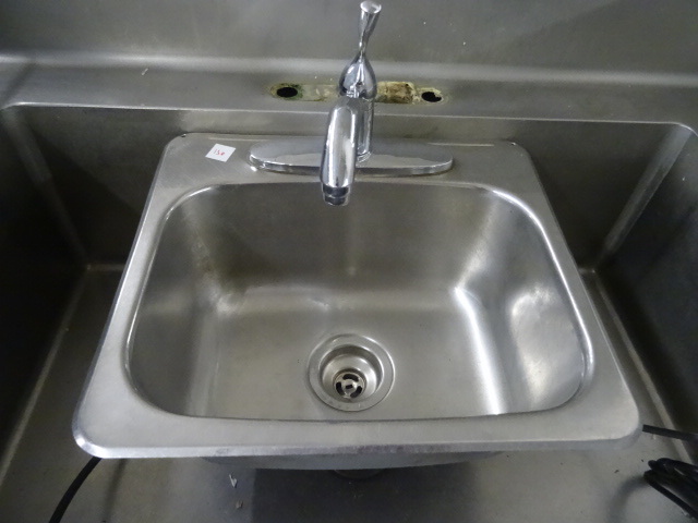 lot 130 image: Drop In Stainless Sink