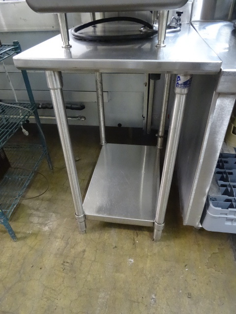 lot 136 image: Stainless Table with Ice Cream