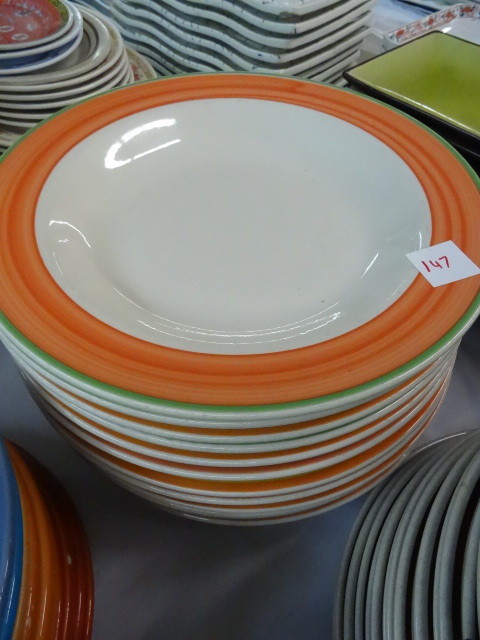 lot 147 image: 12 Plates 12 All Are Matching