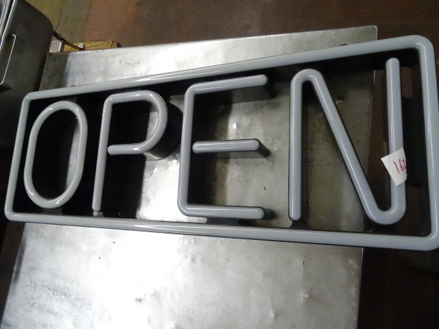 lot 162 image: Lighted Open Sign
