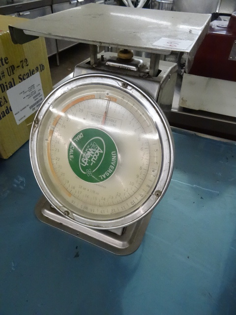 lot 169 image: Accu Weigh Universal Dial Scale