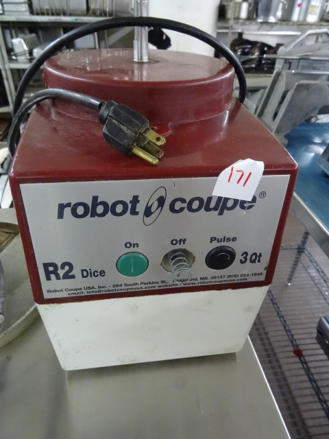 lot 171 image: Robot Coupe R2 Dice 3 Qt.