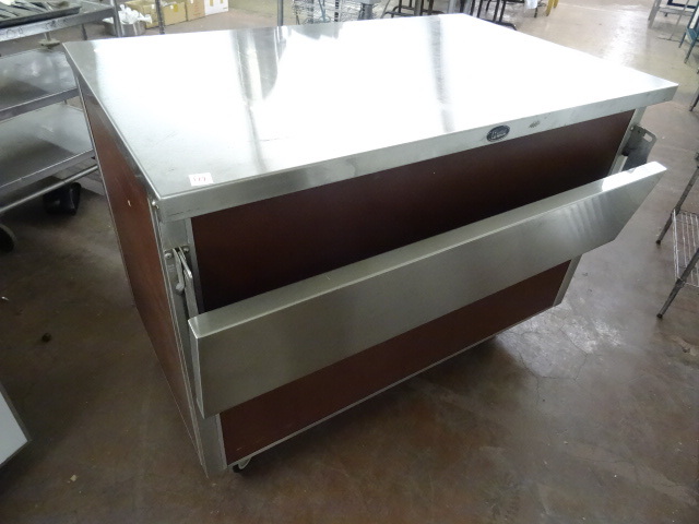 lot 177 image: Randell Cafeteria Checkout Cabinet