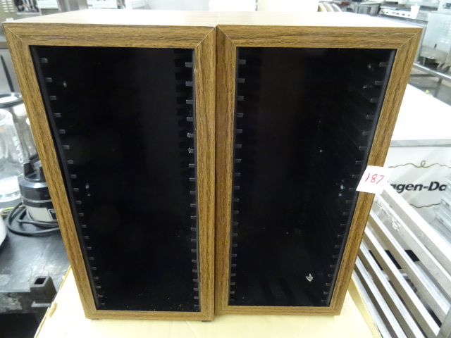lot 187 image: 2 CD Holders