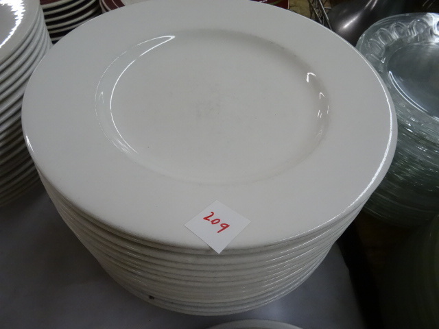 lot 209 image: Misc Plates and Serving Trays,