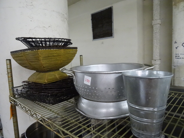 lot 255 image: Aluminum Colander and More
