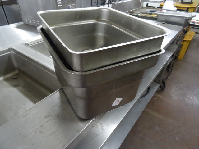 lot 269 image: 10 X 12 Pans Qty 2