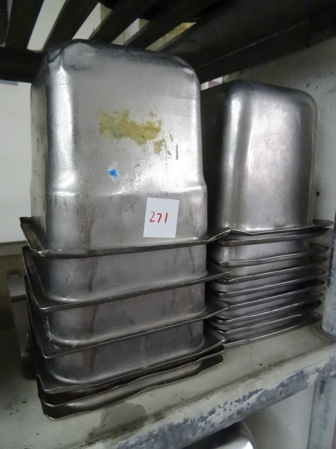 lot 271 image: 7 X 6 Pans Qty 15