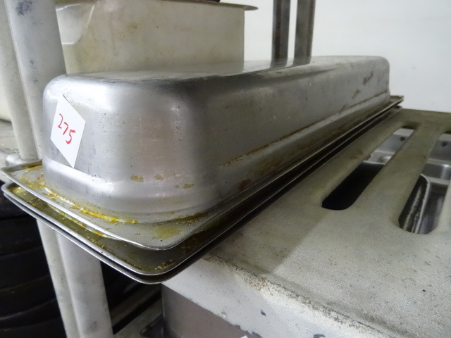 lot 275 image: 21 X 6 Pans Qty 3