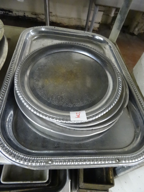 lot 279 image: Misc Serving Trays