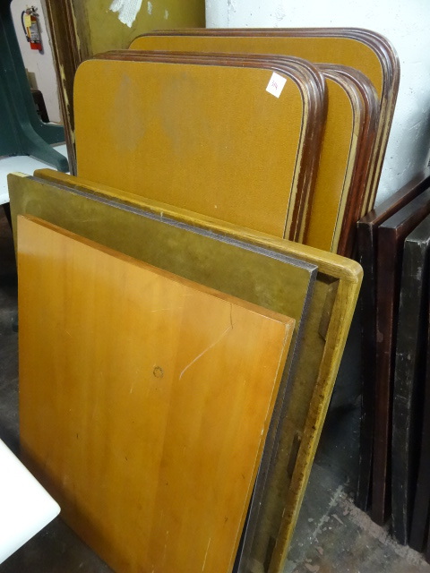 lot 314 image: Misc Table Tops Qty 12