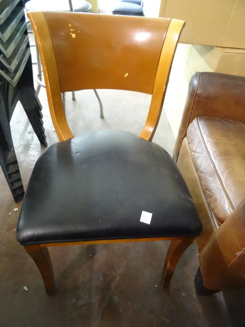 lot 334 image: 5 Wood Framed Chairs