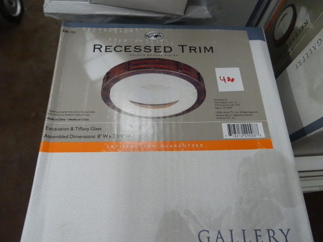 lot 399 image: Hampton Bay Recessed Ceiling Light
