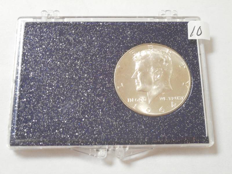 1964-D Kennedy Half Dollar, Silver,...