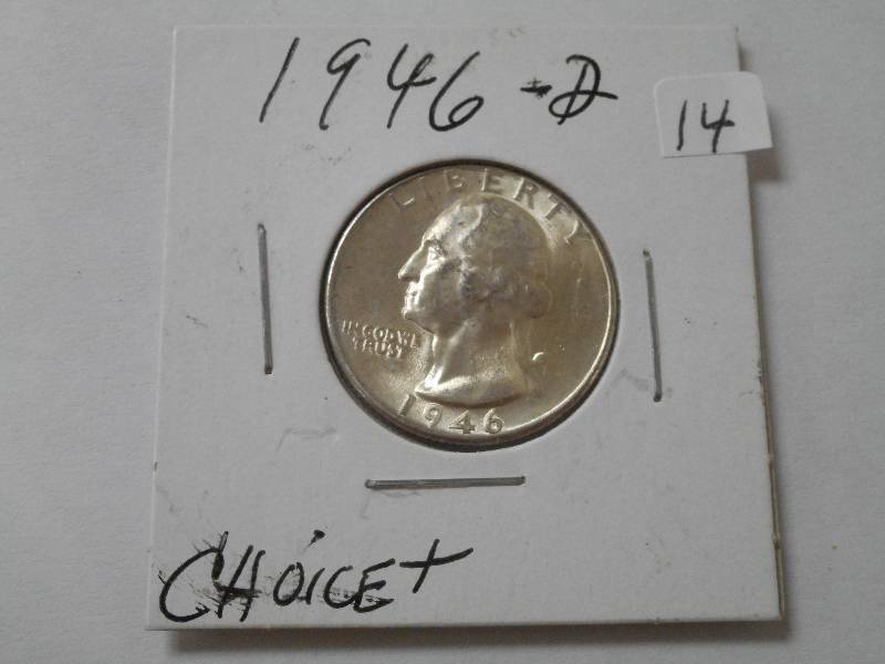 1946-D Washington Quarter, BU...