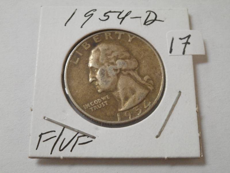 1954-D Washington, FVF...