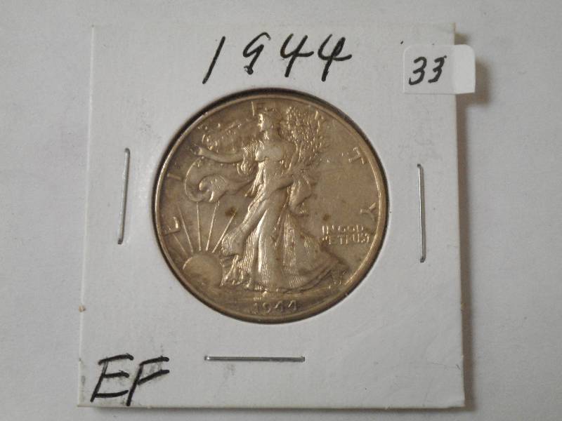 1945 Walking Liberty Half Dollar, G...