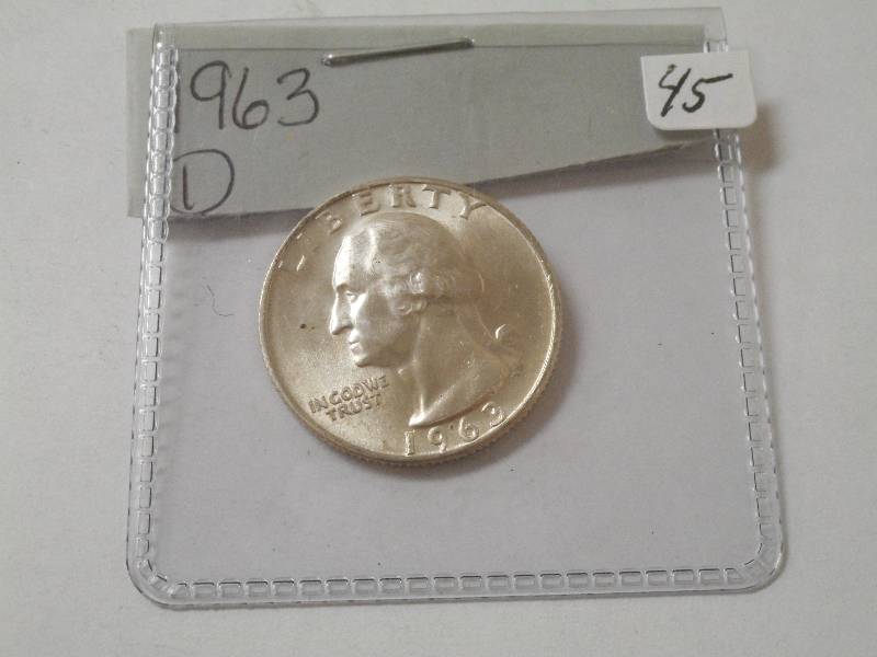 1963-D Washington BU...