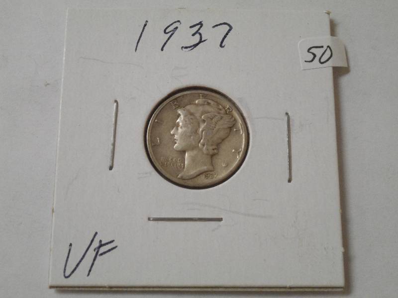 1937 Dime, VF...