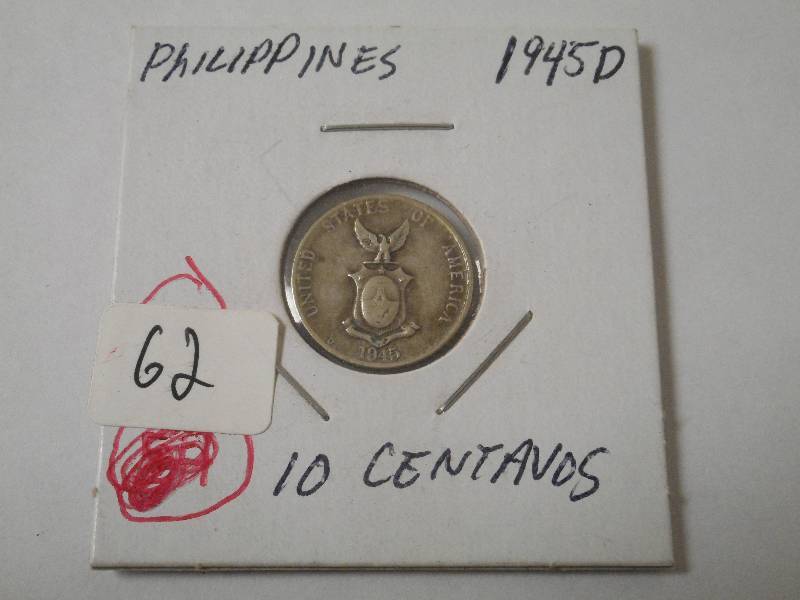 Foreign silver Phillippines 1945-D...