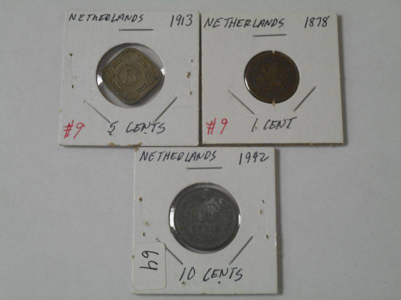 Misc. Foreign Coins Netherlands, i...