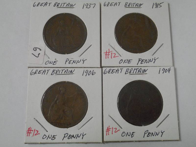 Misc. Foreign Coins Great Britain,...