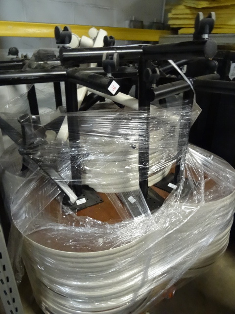 Pallet Full of Tear Drop Table Tops