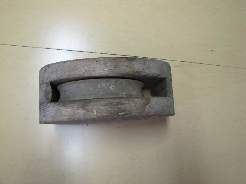 Large Wooden Pulley