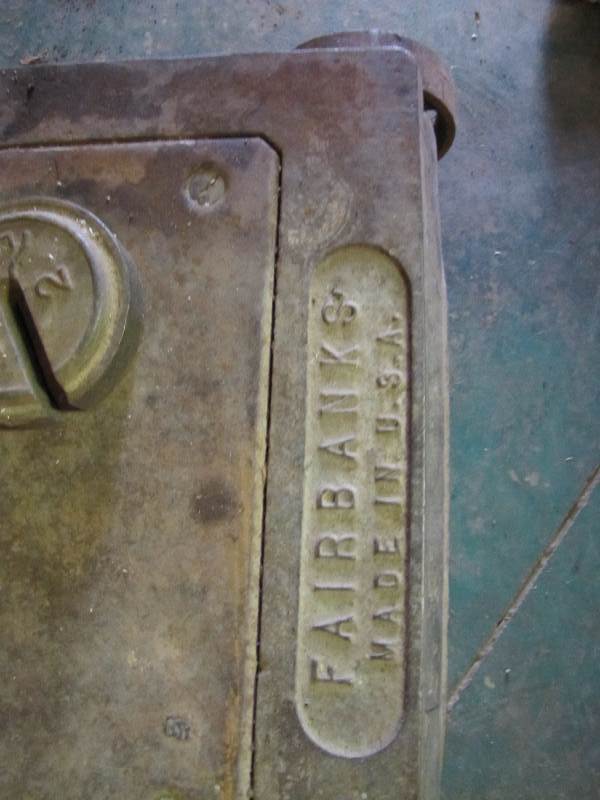 Vintage Fairbanks Scale
