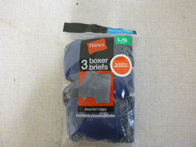 lot 63 image: 2 Hanes Boxer Briefs