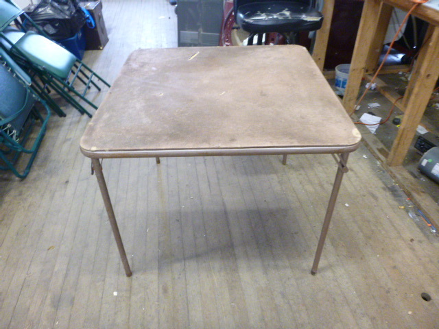 lot 76 image: Card Table