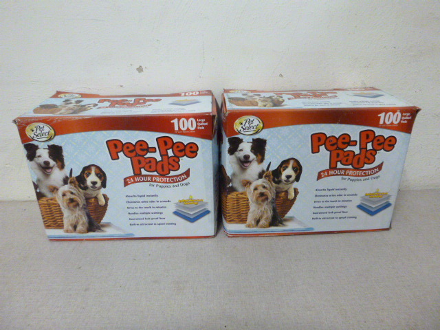 lot 92 image: 2 Packs of Pet Select Pee Pee Pads