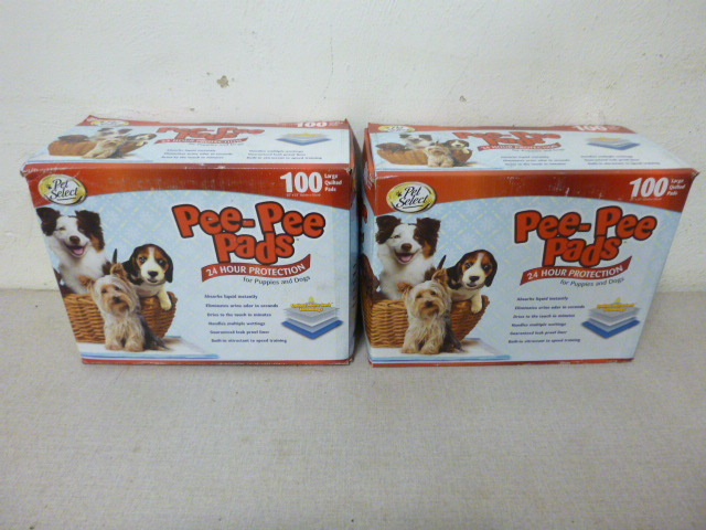lot 93 image: 2 Packs of Pet Select Pee Pee Pads