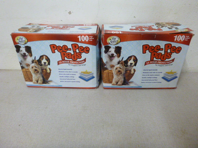 lot 94 image: 2 Packs of Pet Select Pee Pee Pads