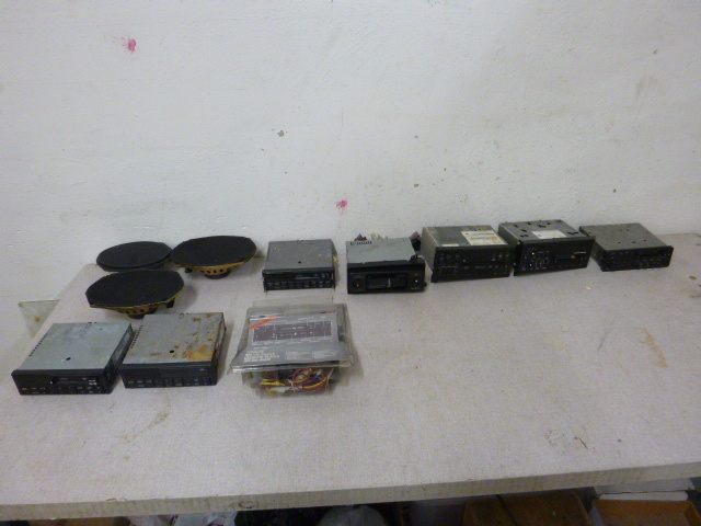 lot 125 image: Miscellaneous Car Stereos and Speakers