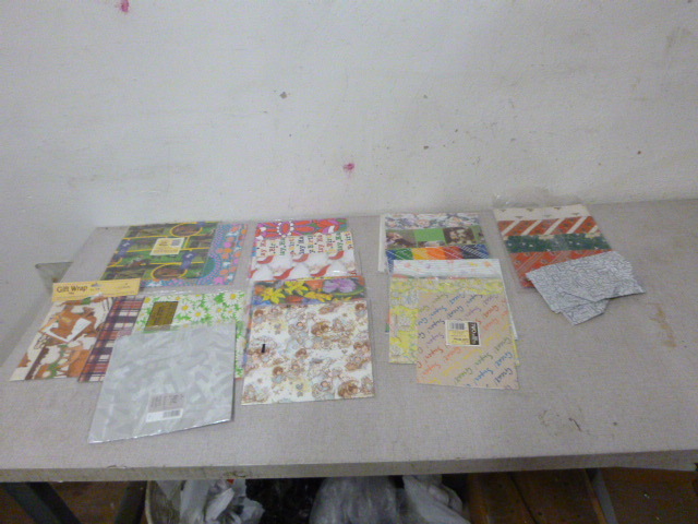 lot 134 image: Miscellaneous Wrapping Paper