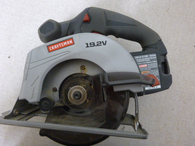 lot 147 image: Craftsman 19.2 Volt Cordless Circular Saw