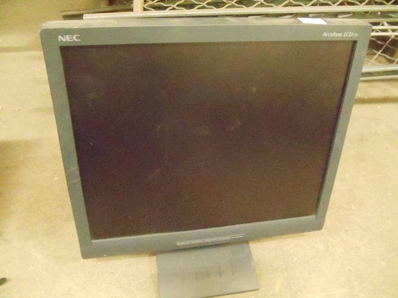lot 76 image: NEC LCD monitor