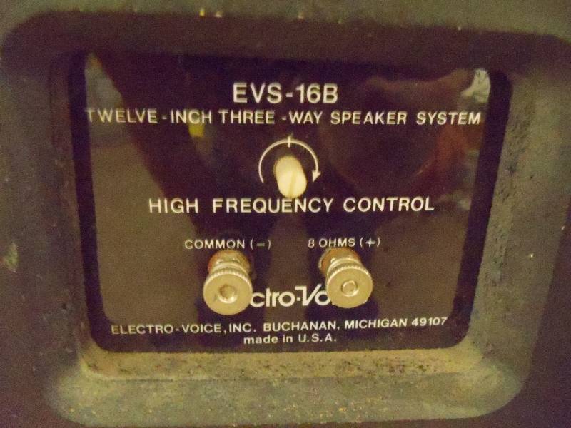evs 16b speakers