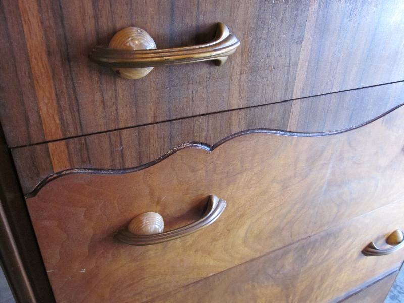 Four Drawer Dresser On Casters
