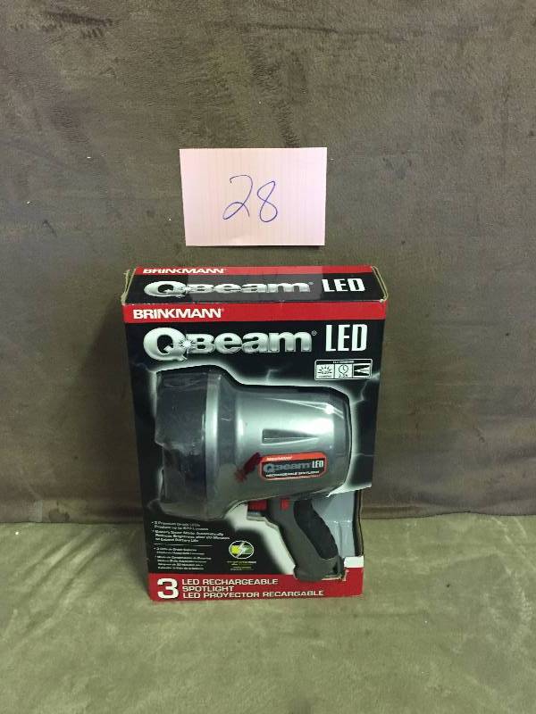 lot 28 image: Qbeam Spotlight New