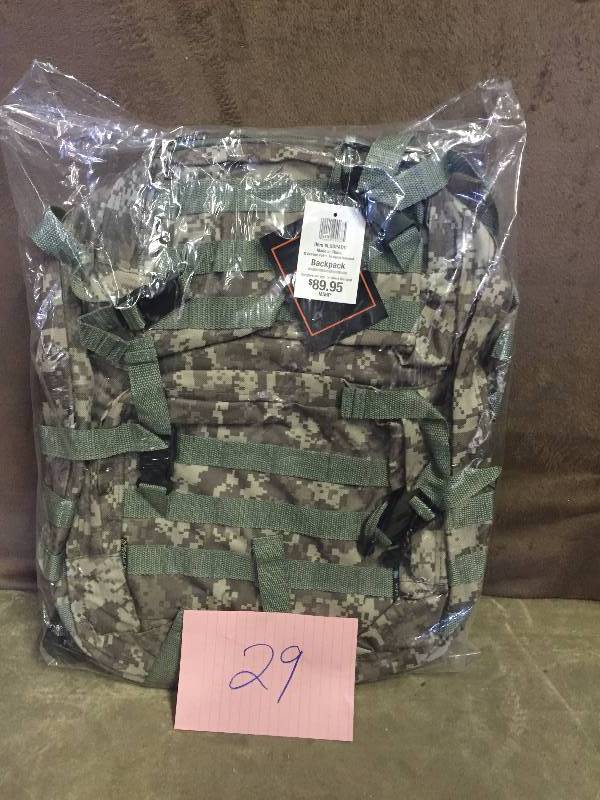 lot 29 image: Image is loading ExtremePak-Digital-Camo-Water-Resistant-Heavy-Duty-ACU-