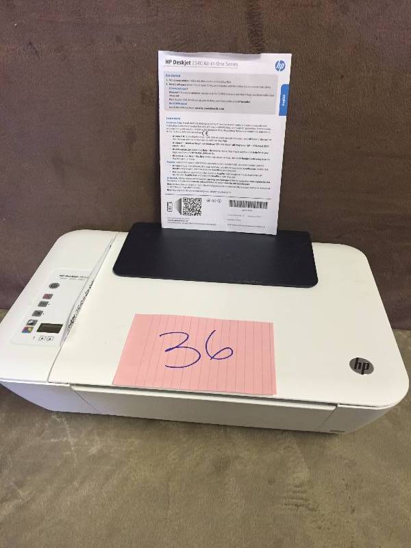 lot 36 image: HP Deskjet 2540 All-in-One Printer
