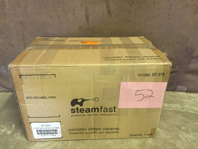 lot 52 image: SteamFast Steam Cleaner - SF-275 New