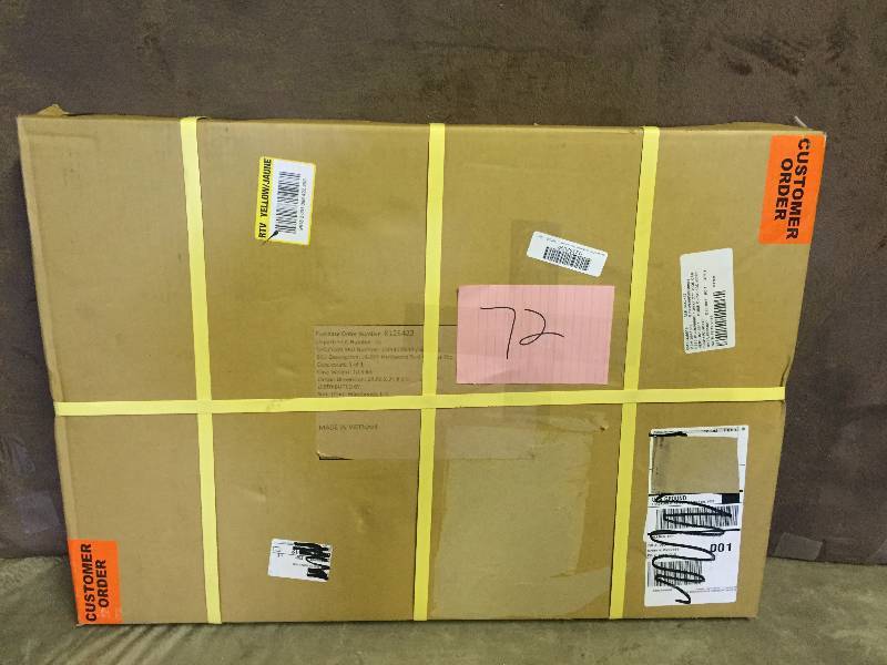 lot 72 image: Husky 27 in. Hardwood Tool Cabinet Top for Rolling Cabinet New