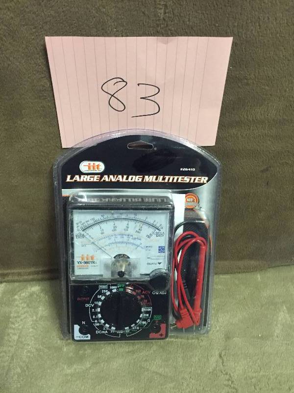 lot 83 image: IIT 26410 Large Analog Multi Tester