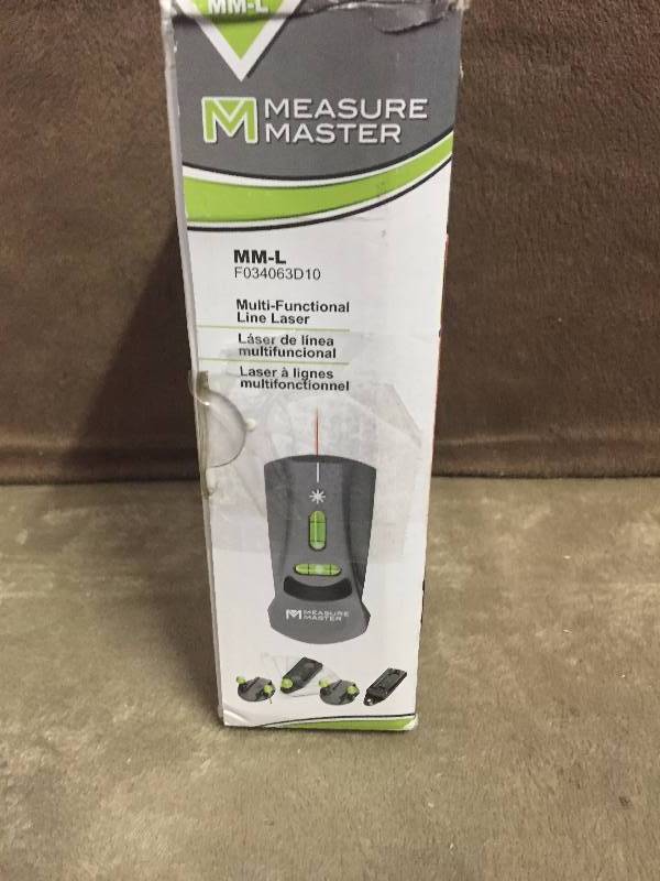lot 103 image: Measure Master Multi-Functional Line Laser Level