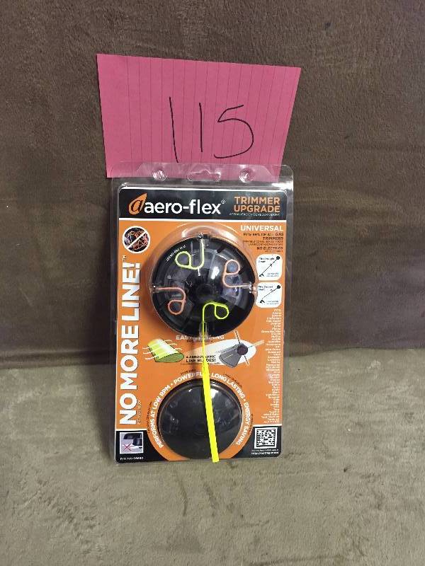 lot 115 image: Aero Flex Universal Head Upgrade Kit for Gas Trimmer New